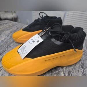 Adidas Crazy IIInfinity Sunshine Crew Yellow/Black Mens Sneakers IG6157 New